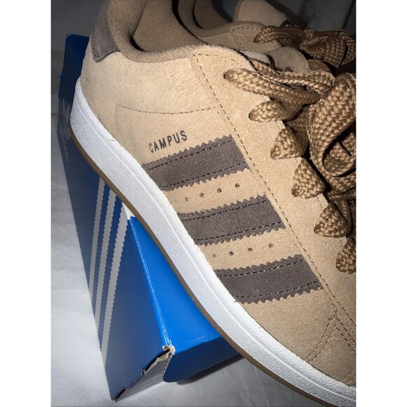 Adidas Originals Campus 00s Unisex Brown Trainers Sneakers JI1022 6.5 Y - Picture 7 of 9